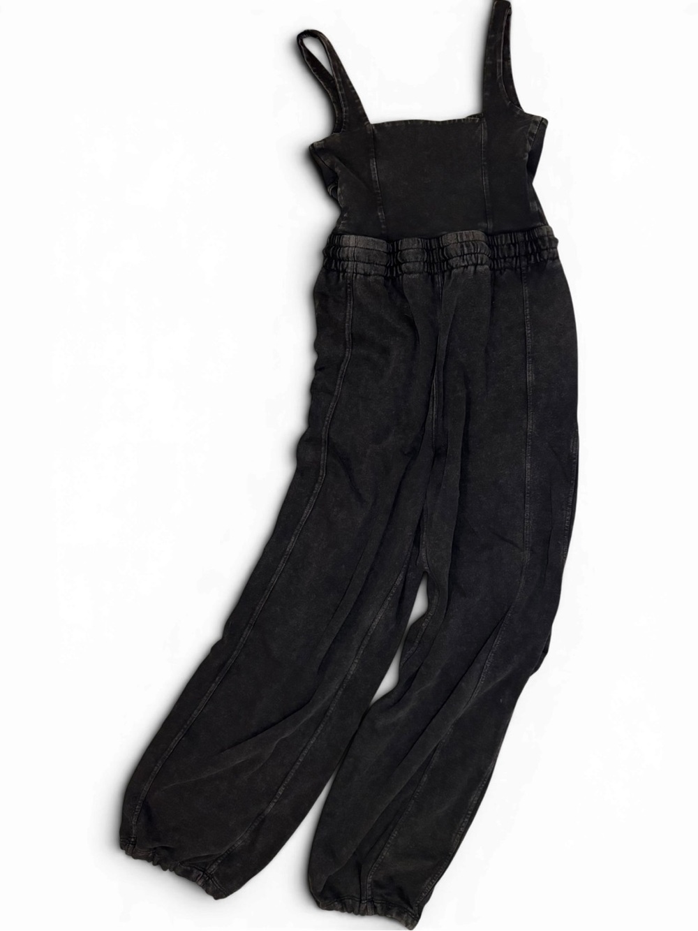 Free People FP Movement Inbound Stretch Cotton Jumpsuit Black Size M NWOT - Picture 5 of 7